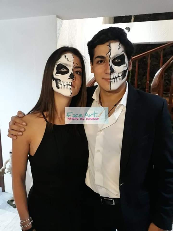 Pareja de calaveras